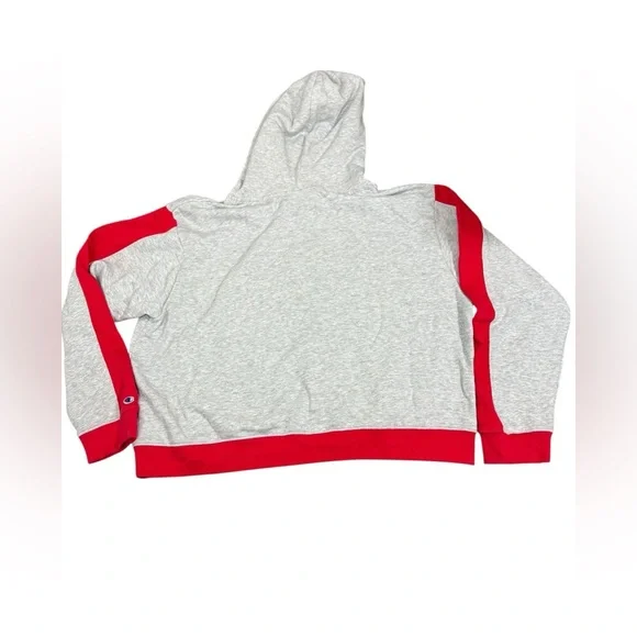 Vintage University of Georgia bulldog Champion White and Red sweatshirt hoodie - Picture 5 of 8